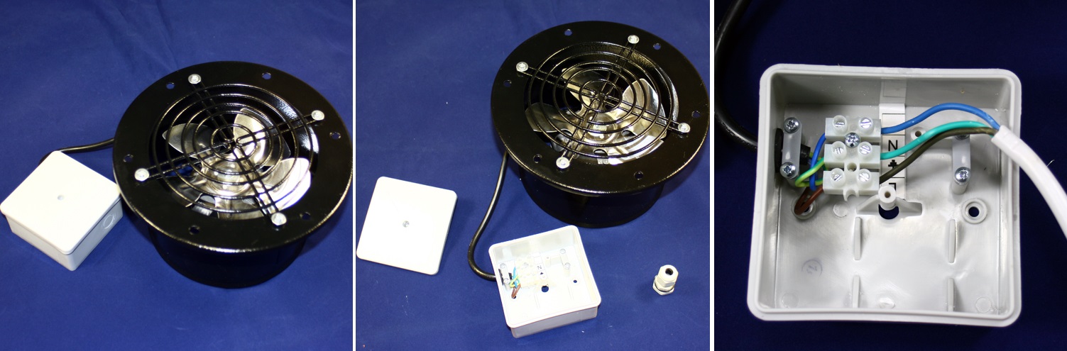 Zapojení průmyslového ventilátoru Dalap TFO 315