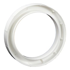 PVC redukce kulatá krátká Ø 100 / 125 mm pro změnu průměru vzduchovodu