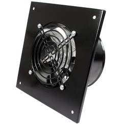 Průmyslový ventilátor čtvercový odtahový Ø 208 mm
