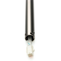 Prodlužovací tyč pro stropní ventilátor broušený hliník, délka 300 mm