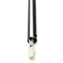 Prodlužovací tyč pro stropní ventilátor chromová, délka 455 mm