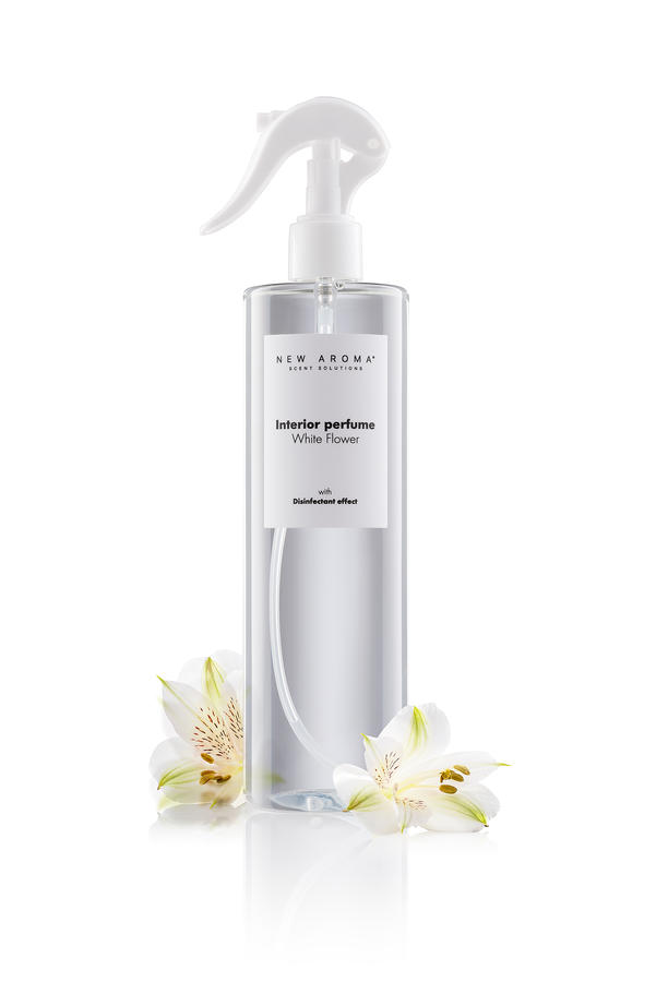 Interiérový parfém s dezinfekčním účinkem White Flower, 500 ml