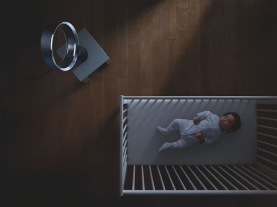 Stolní ventilátor Dyson AM06 pro klidný spánek vašich dětí