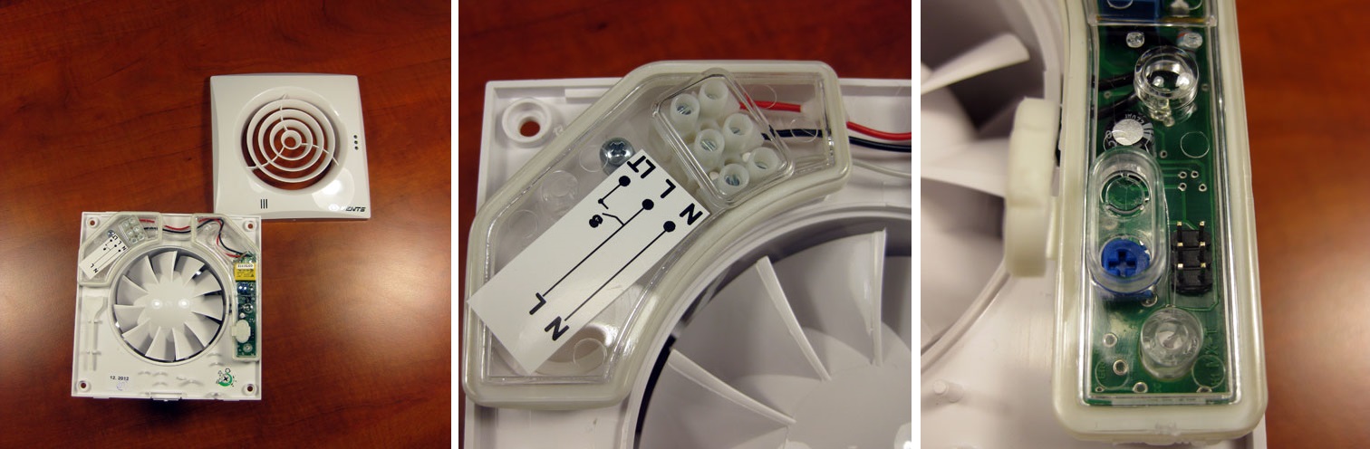 Správné zapojení ventilátoru Vents 150 QUIET T