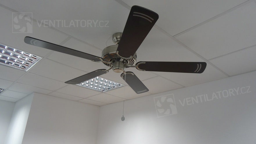 Příklad montáže stropního ventilátoru Westinghouse Cyclone