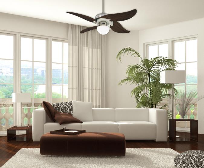 Příklad použití stropního ventilátoru Westinghouse Jasmine 72368