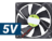 Přístrojové ventilátory na 5V