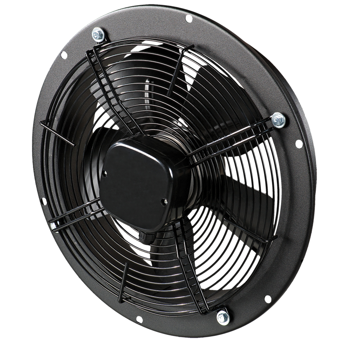Nástěnný průmyslový ventilátor odtahový Dalap RAB O TURBO Ø 420 mm