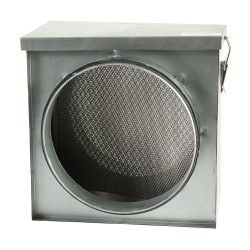 Tukový filtr do ventilačního potrubí ∅ 200 mm pro zachytávání mastnoty
