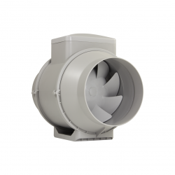 Profesionální ventilátor do potrubí s časovým spínačem Ø 100 mm