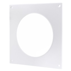 PVC montážní rámeček pro kruhové potrubí Ø 100 mm