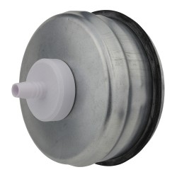 Odvod kondenzátu Dalap OUTLET 80 s vyústkou a těsnicí gumou pro kovové potrubí, Ø 80 mm