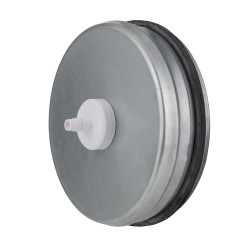 Odvod kondenzátu Dalap OUTLET 150 s vyústkou a těsnicí gumou pro kovové potrubí, Ø 150 mm