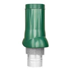 Plastový nátrubek Dalap PTR 125-160 pro rotační hlavice, zelený