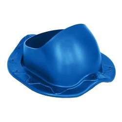 Plastová střešní průchodka Dalap STT pro zaoblené tašky, modrá