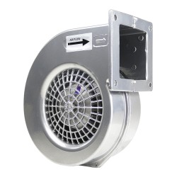 Hliníkový radiální ventilátor Dalap SKT ALU 160ER s vyšším výkonem, Ø 160 mm, 850 m³/h