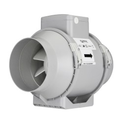 Profesionální ventilátor do potrubí s časovým spínačem Ø 160 mm