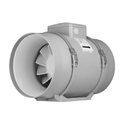 Ventilátor do potrubí dvourychlostní s vypínačem Dalap AP PROFI Ø 250 mm