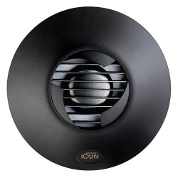 Barevný přední kryt pro ventilátory iCON 60 v barvě matného antracitu