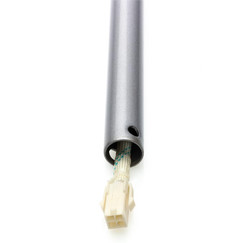 Prodlužovací tyč pro stropní ventilátor stříbrná, délka 300 mm