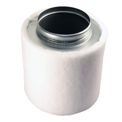 Uhlíkový filtr do potrubí Ø 100 mm, délka 210 mm